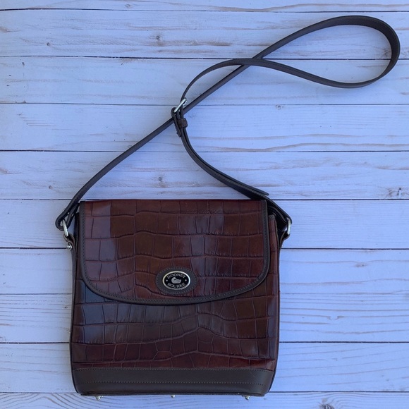 Dooney & Bourke Handbags - Dooney & Bourke brown leather cross body